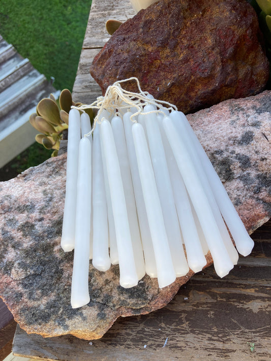 White Ritual Candles