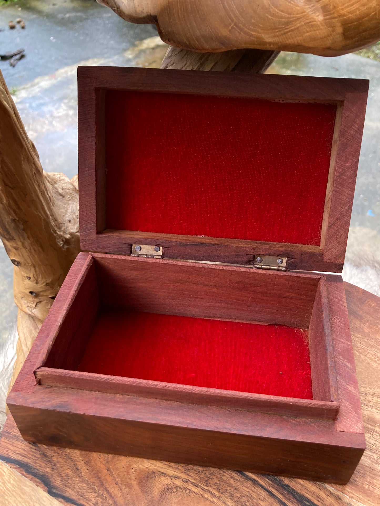 Celtic Cross Wooden Box