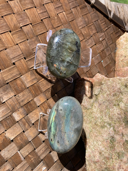 Labradorite Palm Stones