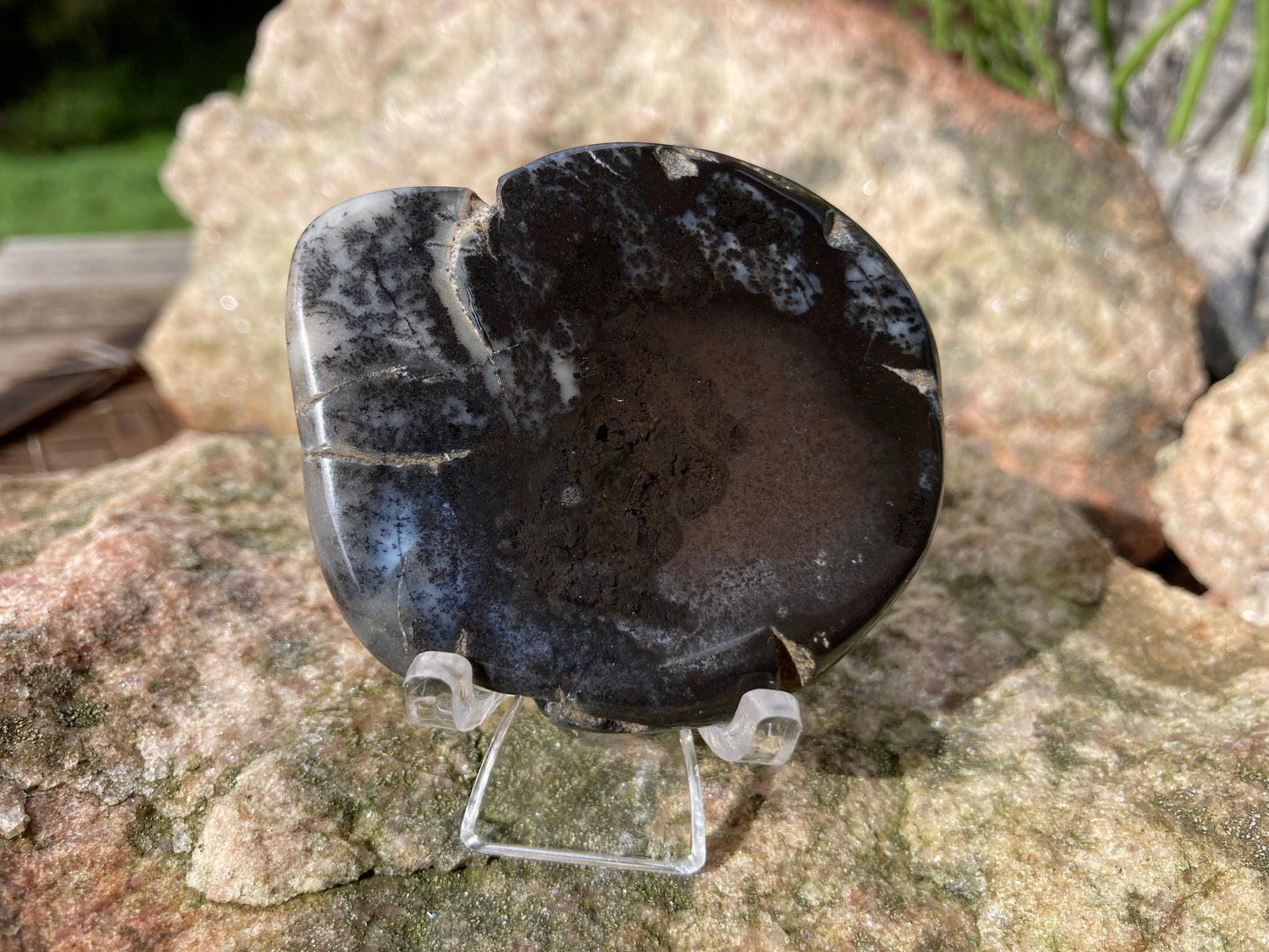 Black Merlinite Slice