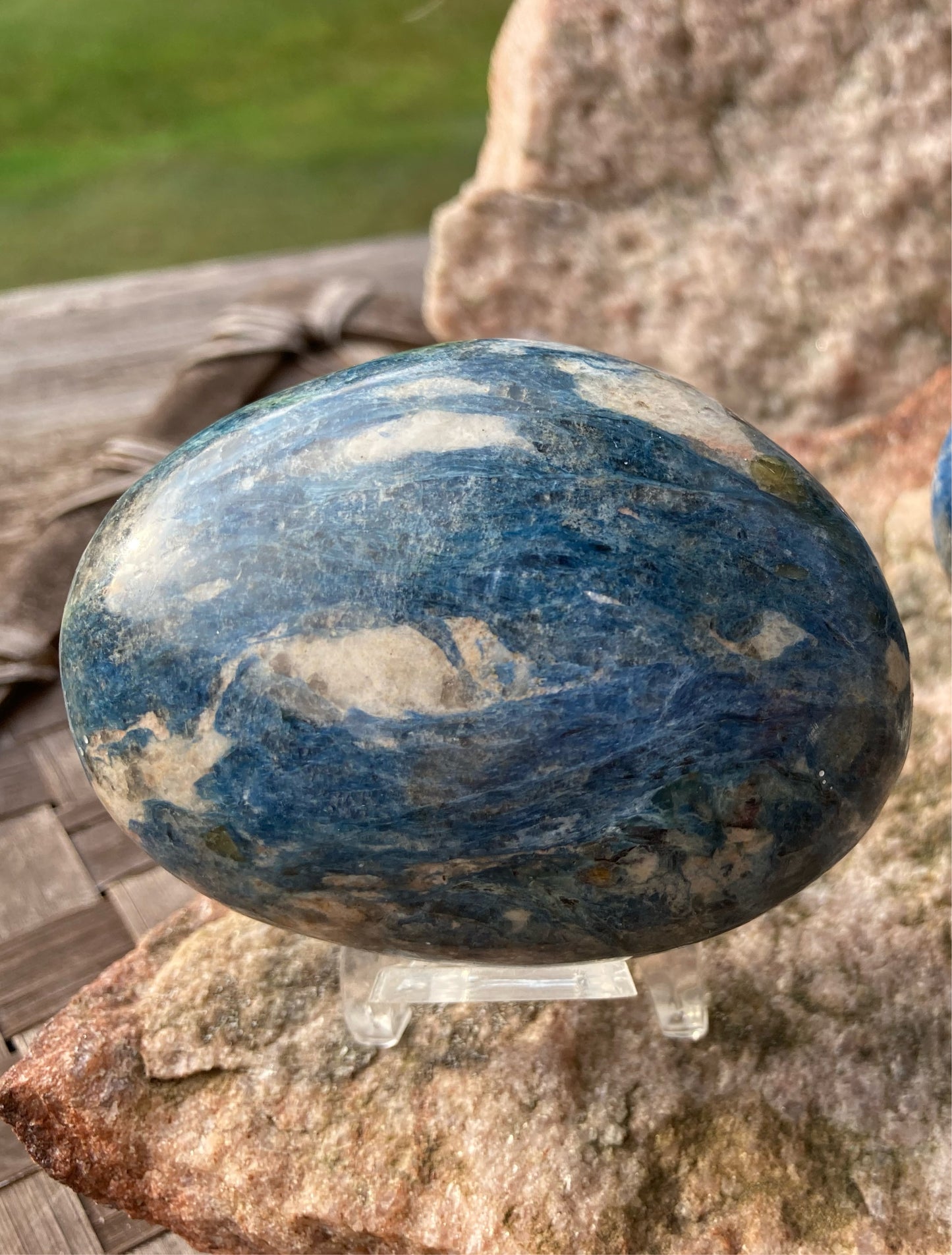 Dumortierite Palmstones