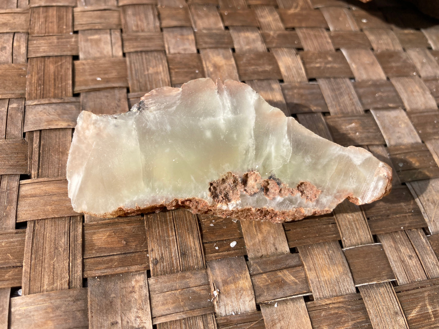 Prehnite Slice