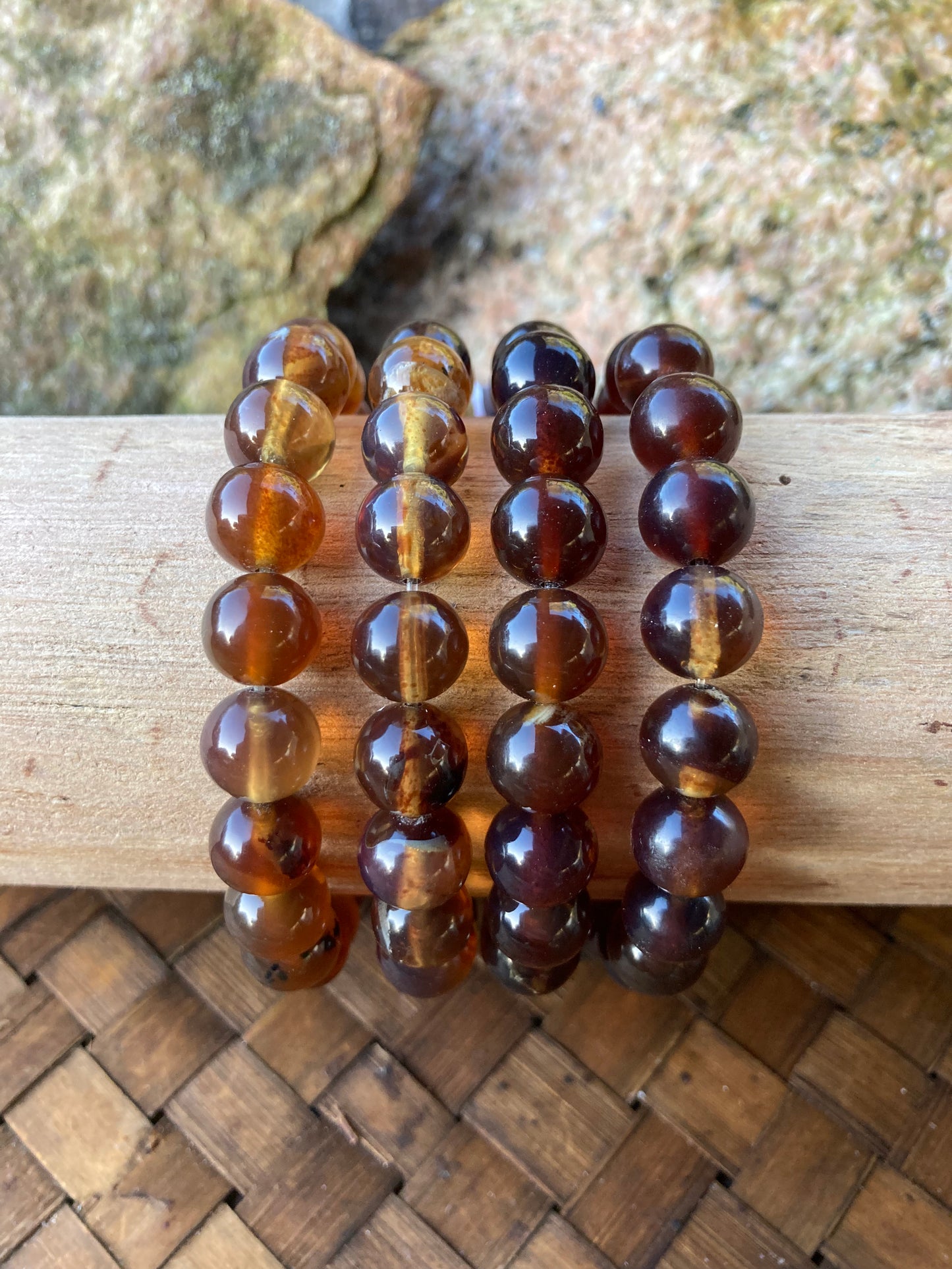 Indonesian Amber Bracelets