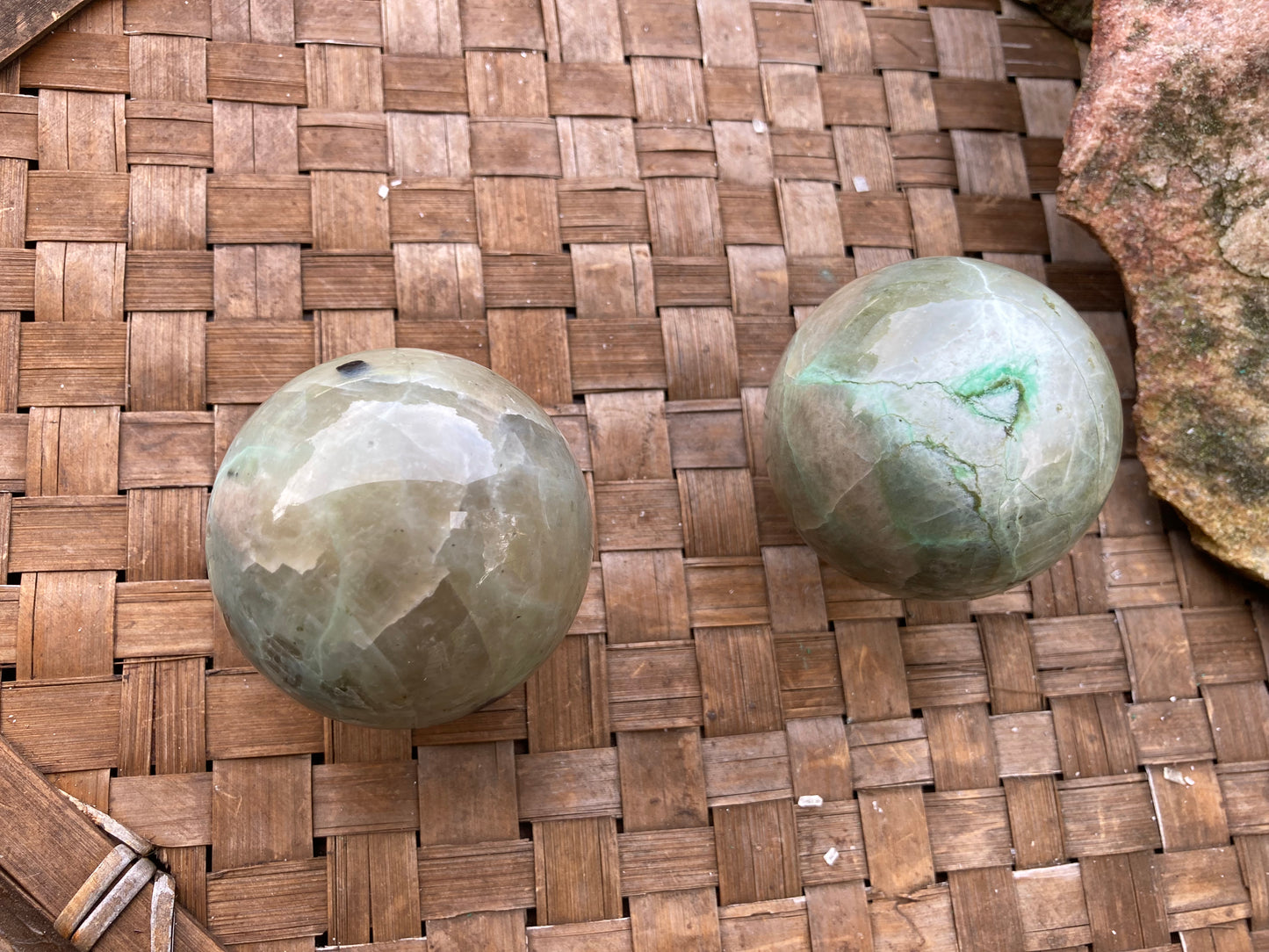 Green Moonstone Sphere