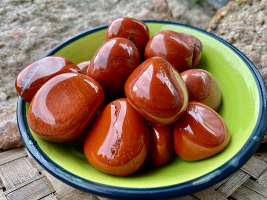 Red Jasper Tumble Stone