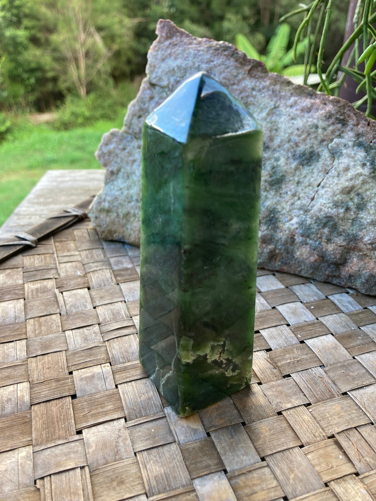 Nephrite Jade Tower