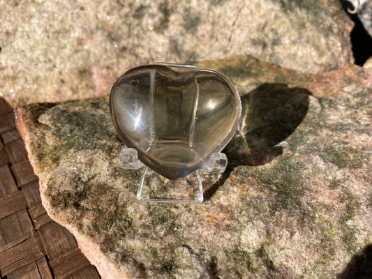 Smokey Quartz Heart