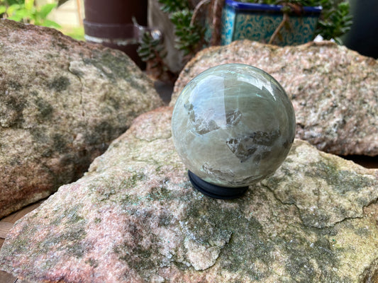 Green Moonstone Sphere