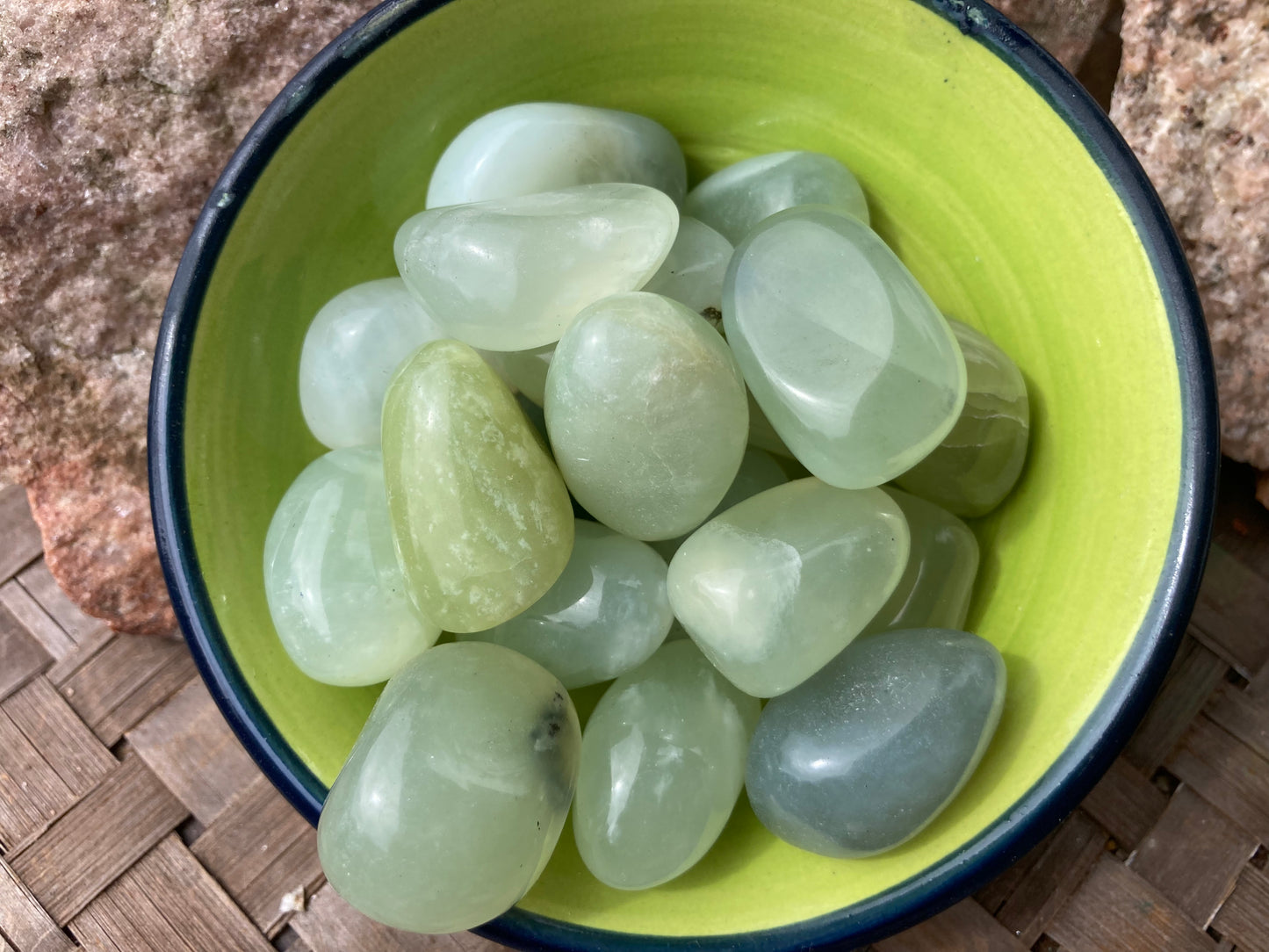 New Jade Tumbled Stone