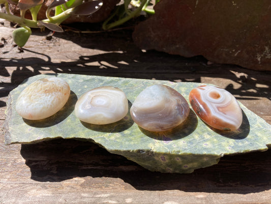 Botswana Agate Flat Stones