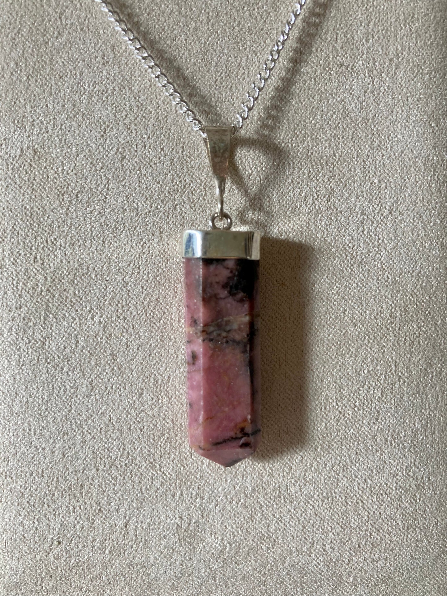 Rhodonite Pendant