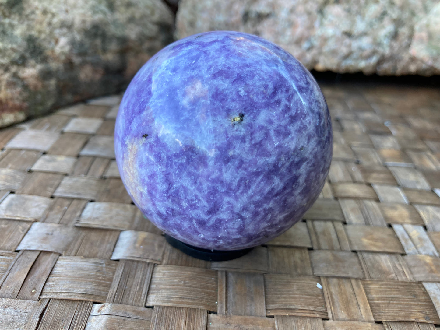 Lepidolite Sphere