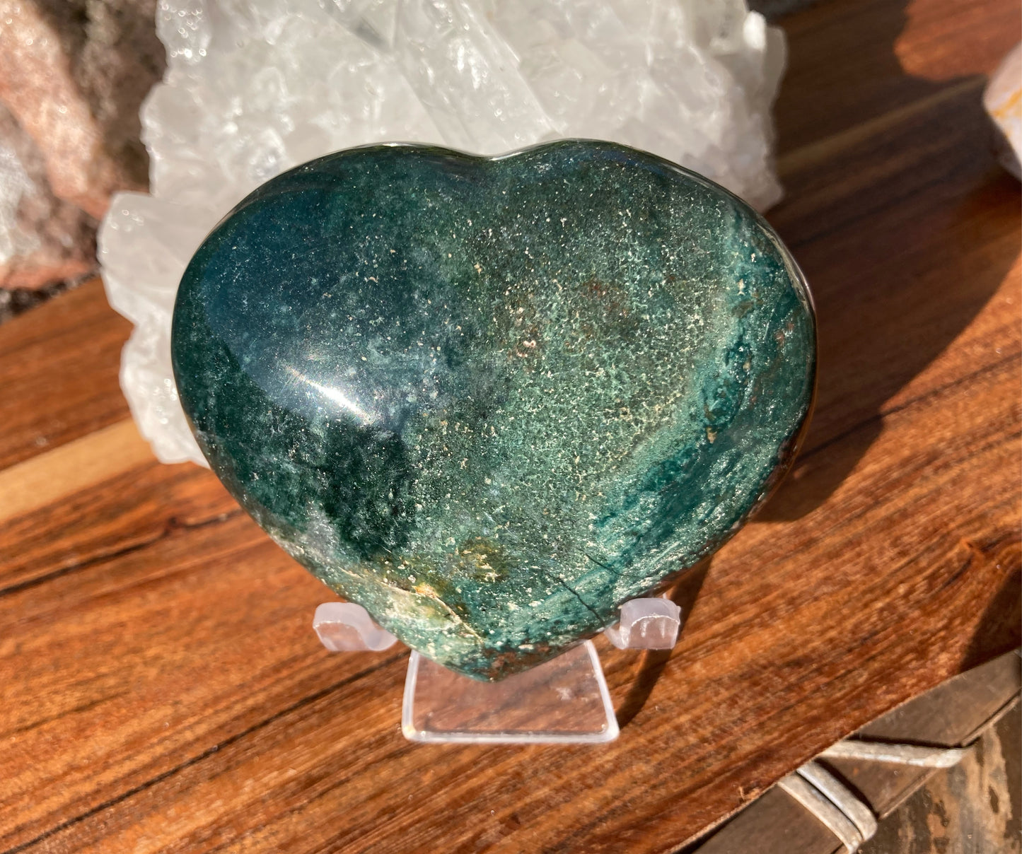 Ocean Jasper Heart